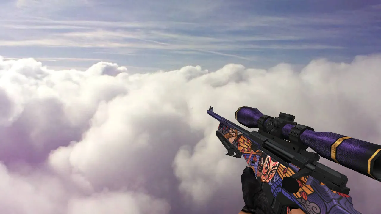 Great Demon AWP Model: HD Textures and Custom Animations for CS 1.6 - screenshot 2