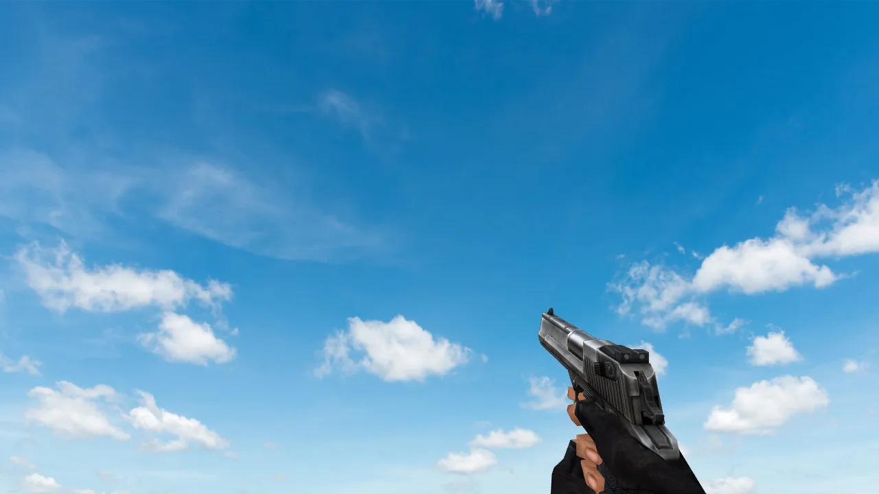 Standard Deagle HD Model for Counter-Strike 1.6 - High-Quality Weapon Mod - screenshot 1
