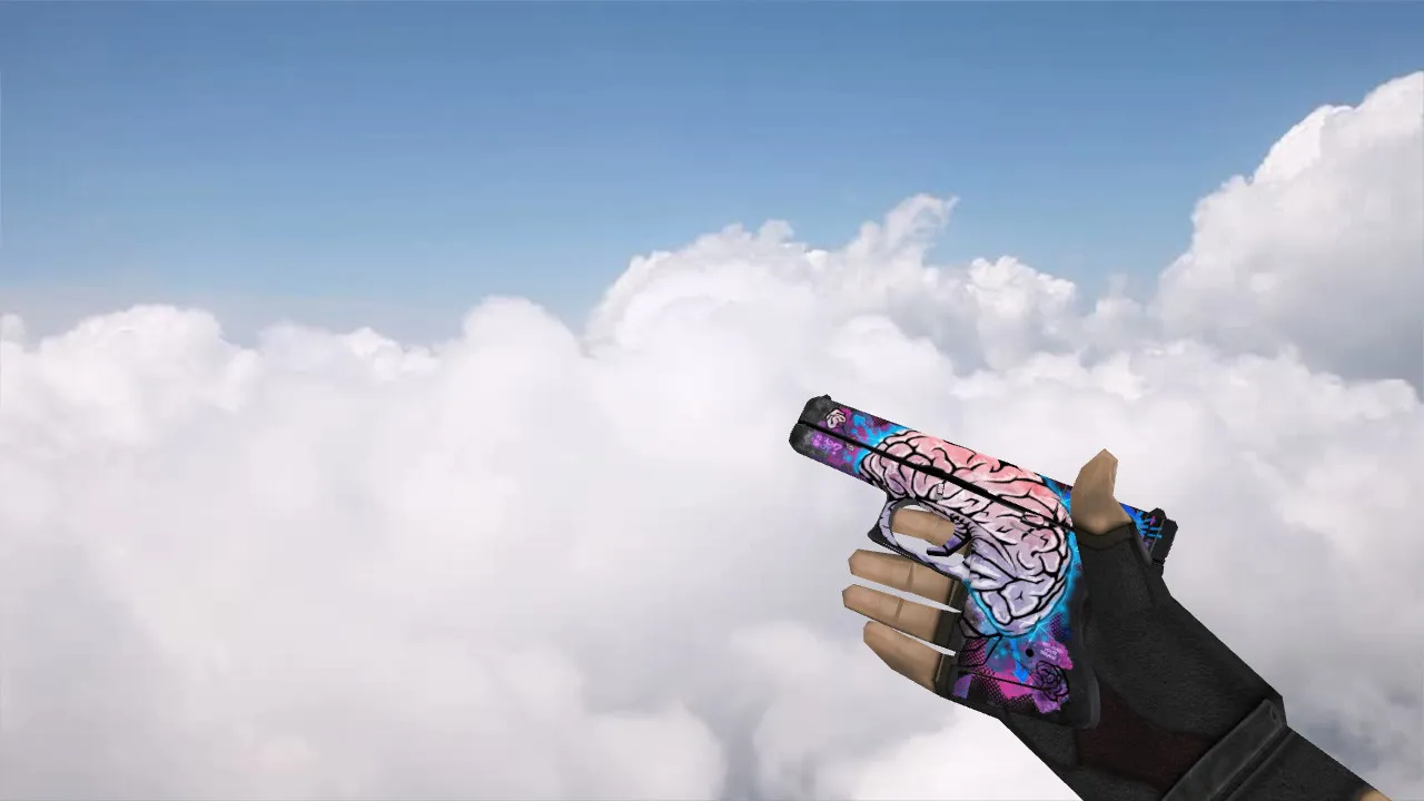 Glock No Brain Model for CS 1.6 - HD Textures, Smooth Animations, Accurate Hitboxes - screenshot 1