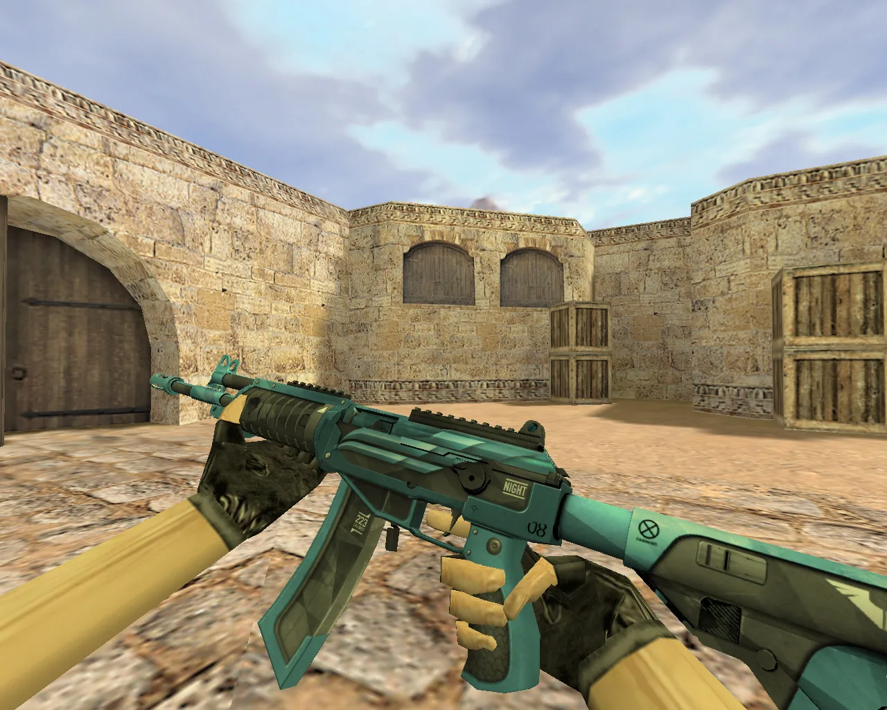 Galil Imperturbability Model for CS 1.6 - Tactical Precision Weapon Skin - screenshot 1