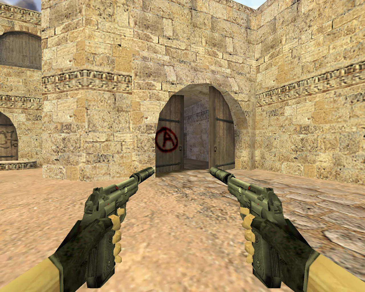 Dual Elites Silencer Model for CS 1.6 - HD Textures and Custom Sounds - screenshot 1