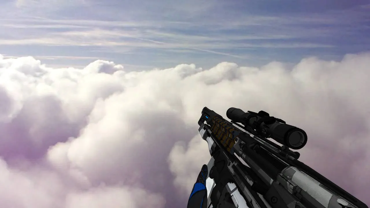 Crysis Gauss Sabot Gun AWP Model for CS 1.6 - Free Download - screenshot 2