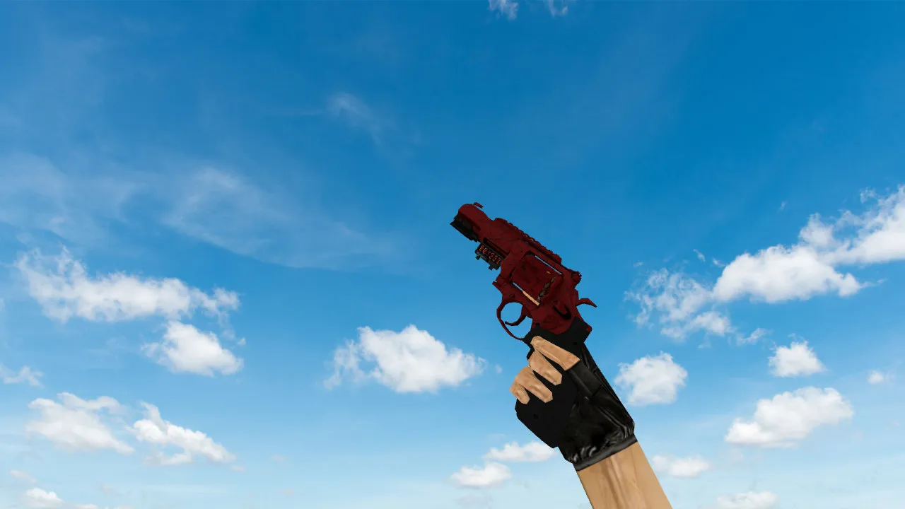 R8 Revolver Blood Web Model for Counter-Strike 1.6 - Custom Deagle Skin - screenshot 1