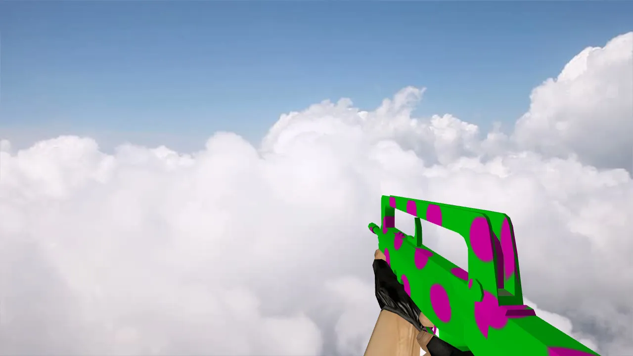 Default Famas Clownter-Strike Model for CS 1.6 - Detailed Weapon Mod Features - screenshot 1
