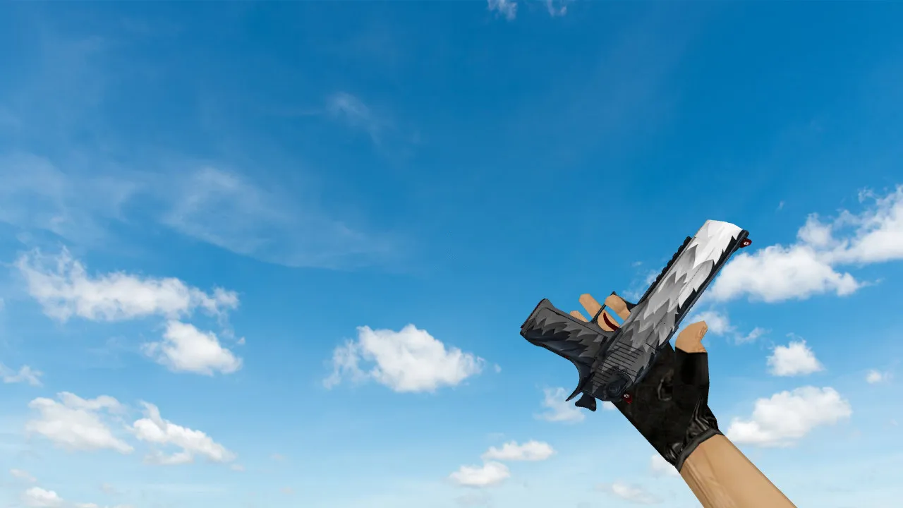 Deagle White Fang Model for CS 1.6 - High-Quality Weapon Upgrade - screenshot 1