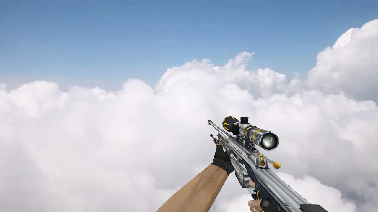 AWP Star Fantasy Model for Counter-Strike 1.6 - Unique High-Detail Skin - screenshot 3