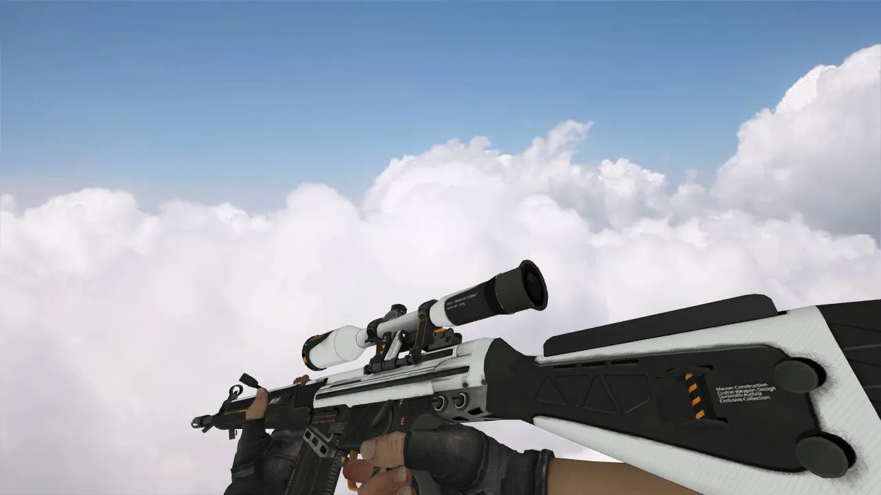G3SG1 Bulletproof Weapon Model for Counter-Strike 1.6: HD Textures and Custom Sounds - screenshot 1