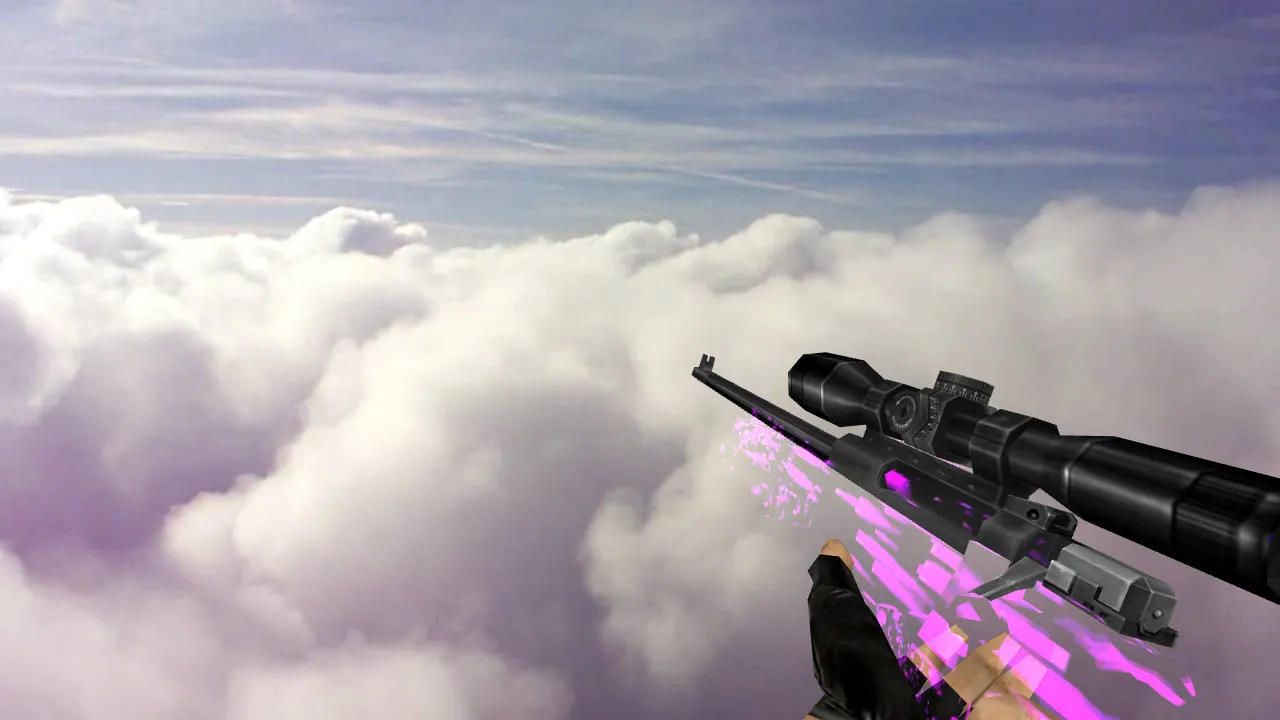 Default AWP Rave Model for CS 1.6 - Precision Sniper with Custom Details - screenshot 2