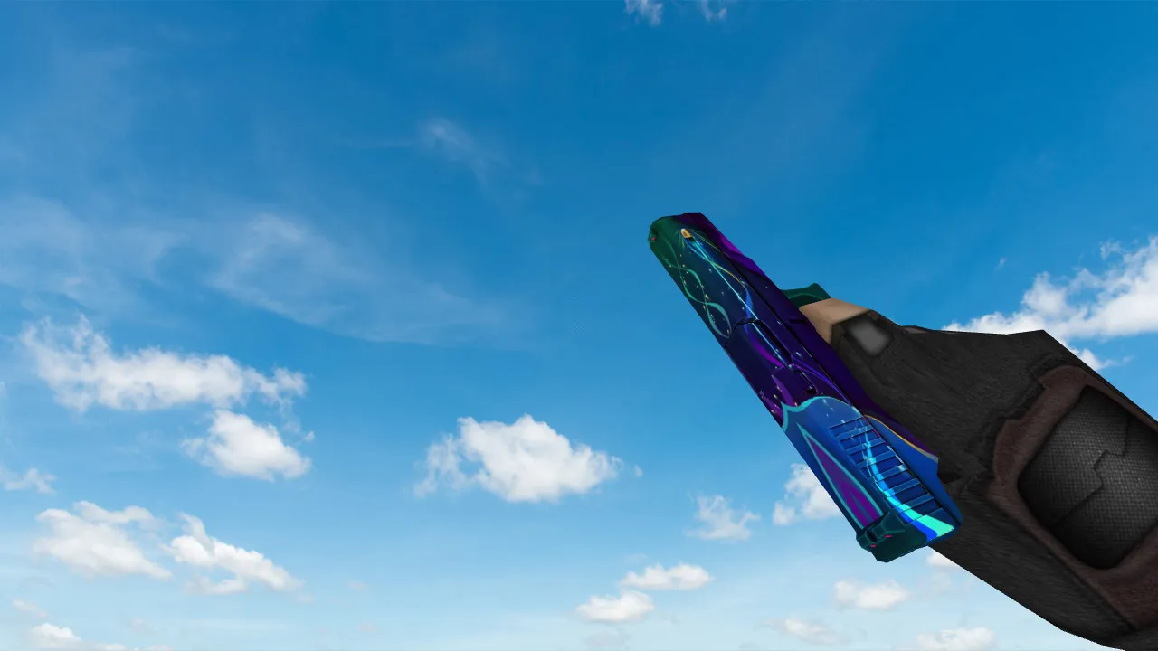 Glock Space Wave Model for CS 1.6 - HD Weapon Skin Overview - screenshot 2