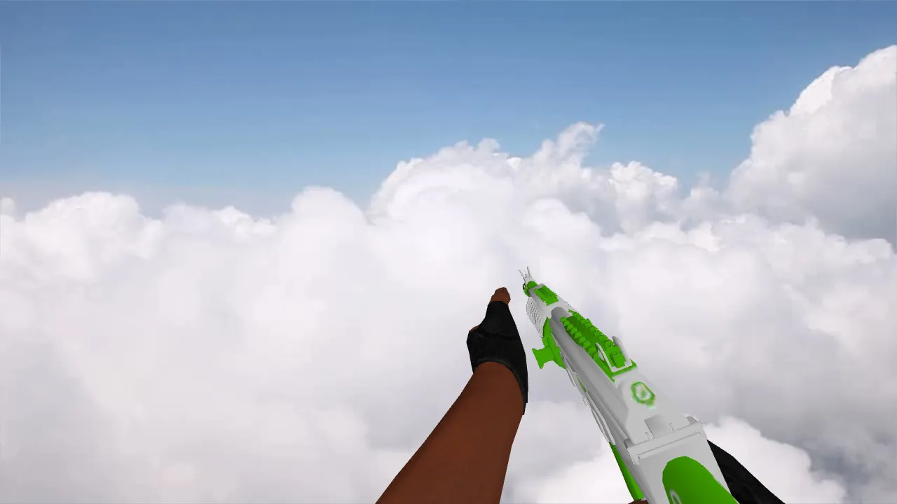 Galil Eco Weapon Model for CS 1.6 - HD Textures and Precise Hitboxes - screenshot 3