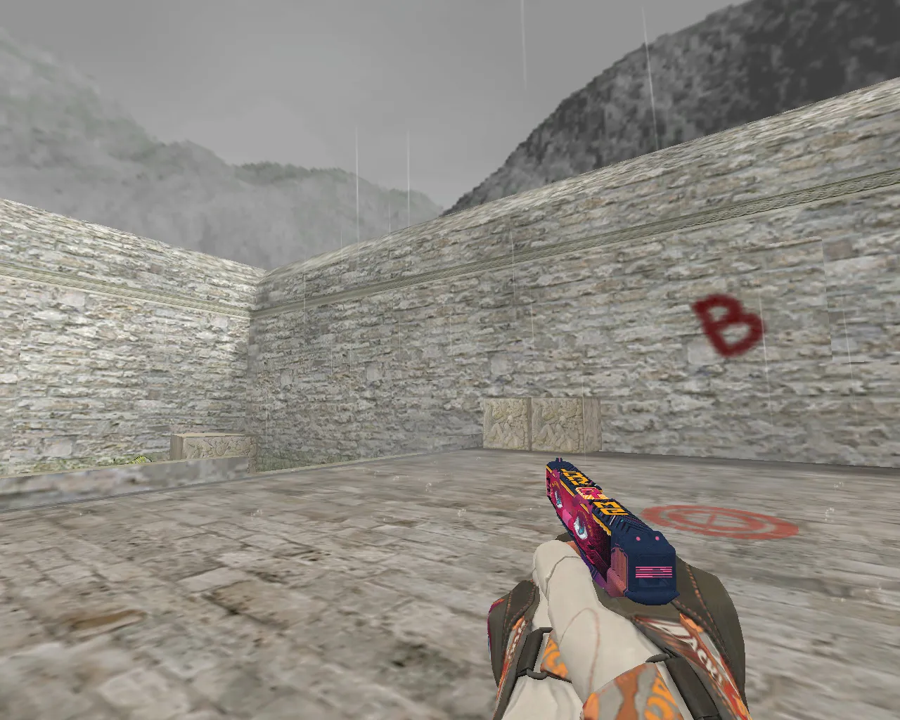 Glock Vogue Skin for Counter-Strike 1.6 - Premium Custom Weapon Model - screenshot 3