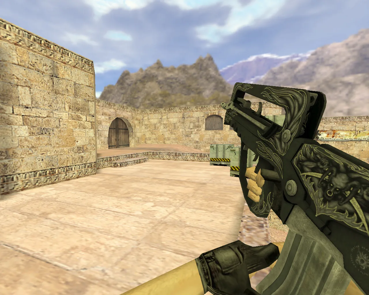 Genie Famas Model for CS 1.6 - HD Weapon Replacement with Custom Sounds - screenshot 2