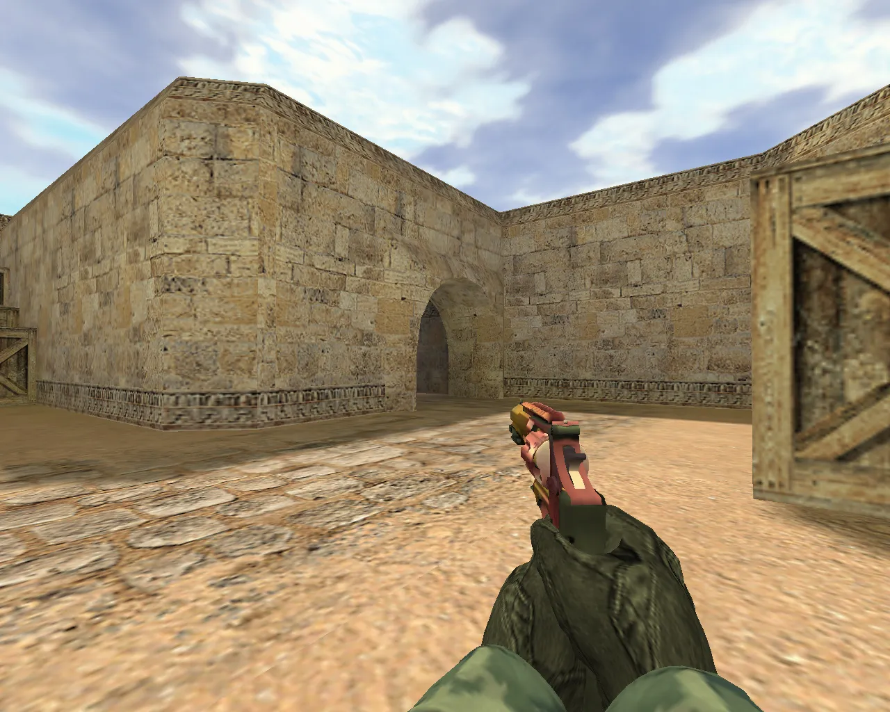 Revolver R8 Gradient Deagle Model for CS 1.6 - HD Textures and Custom Sounds - screenshot 1