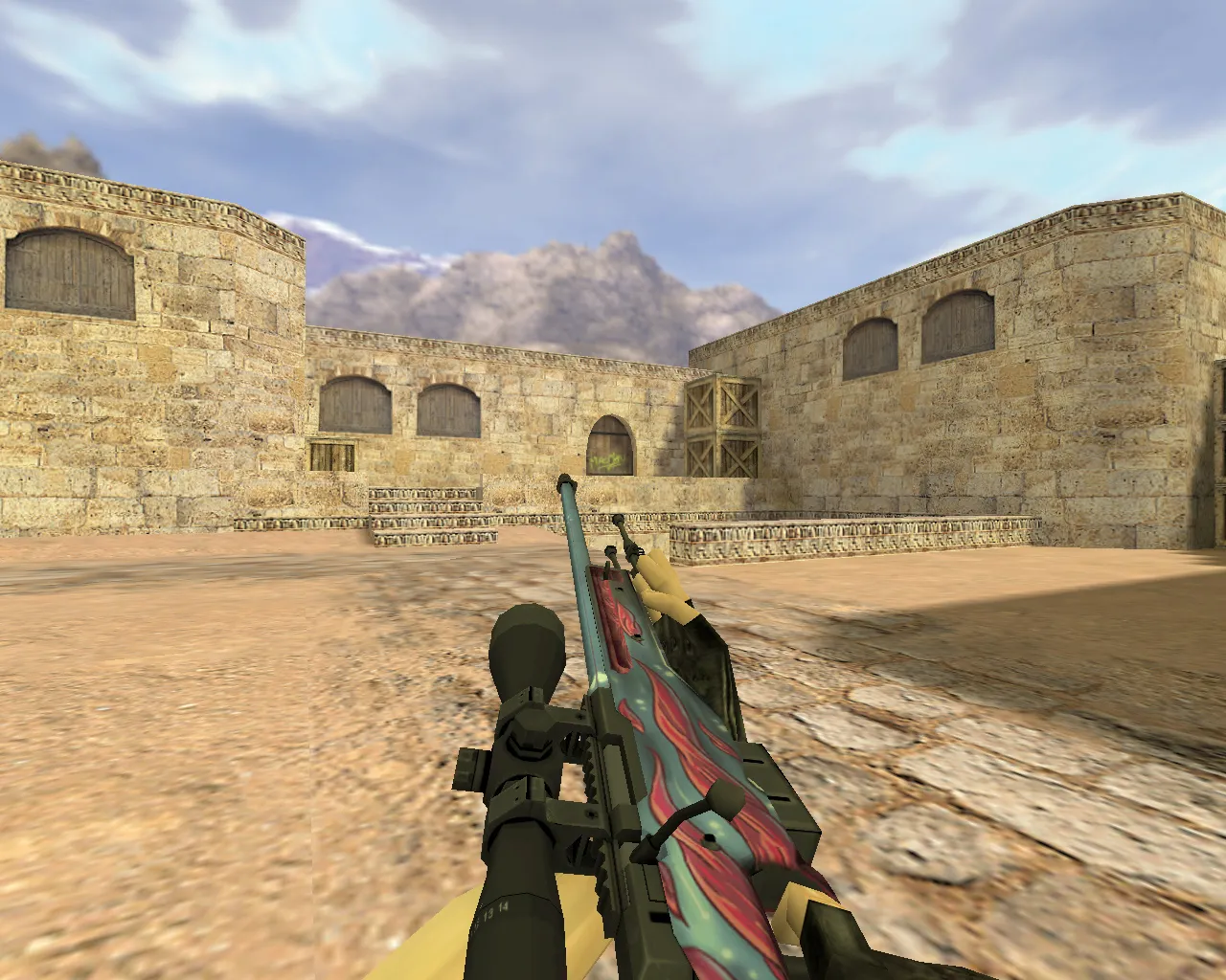AWP Tentacles Model for CS 1.6 - Distinctive Sniper Skin with Custom Audio - screenshot 2