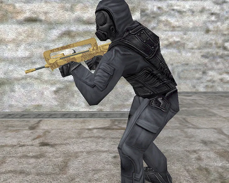 FAMAS Commemoration Skin for CS 1.6 - CS20 Tribute Model with HD Textures - screenshot 5