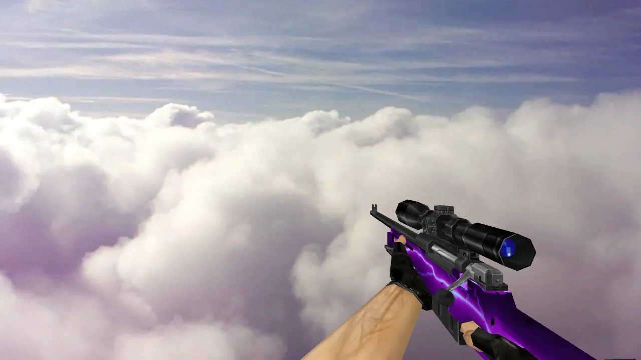 Standard AWP Lightning Strike Model for Counter-Strike 1.6 - screenshot 1
