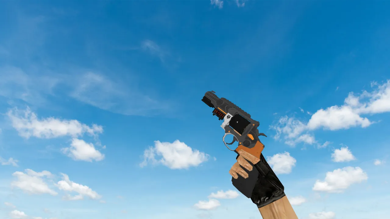 R8 Revolver Arhtrase Deagle Model for Counter-Strike 1.6 - HD Textures and Custom Sounds - screenshot 1