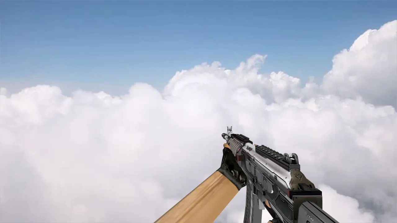 Galil Falcon Custom Weapon Model for Counter-Strike 1.6 - HD Textures and Sounds - screenshot 3
