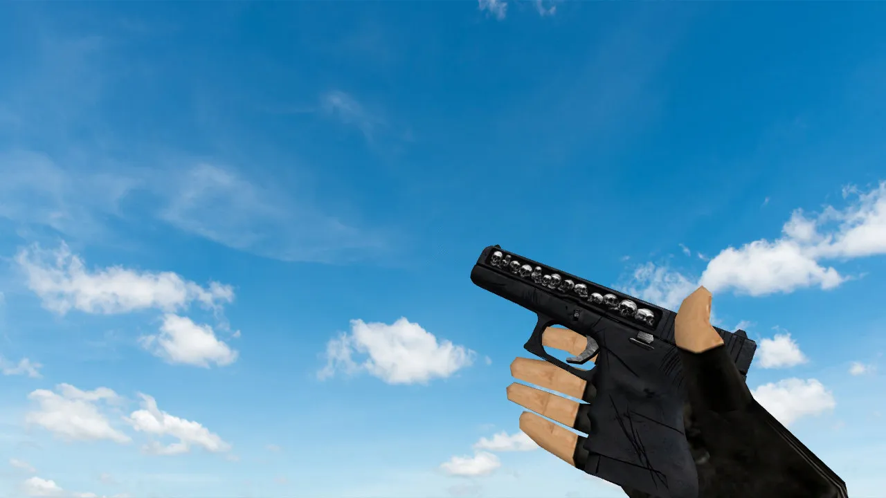 Glock Sacrifice Patina Model for CS 1.6 - HD Textures and Accurate Hitboxes - screenshot 1