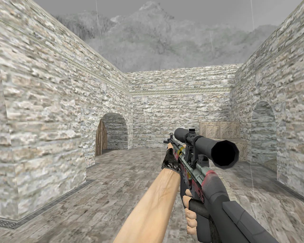 G3SG1 | Keeping Tabs Skin for CS 1.6 – In-Depth Weapon Model with HD Textures - screenshot 1