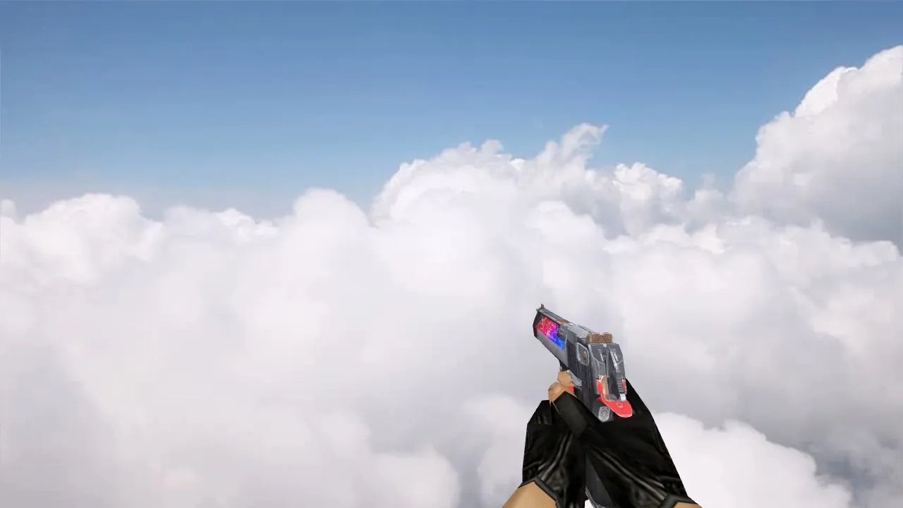 Deagle Overcharged Red Model for CS 1.6 - Upgrade Your Pistol Style - screenshot 3