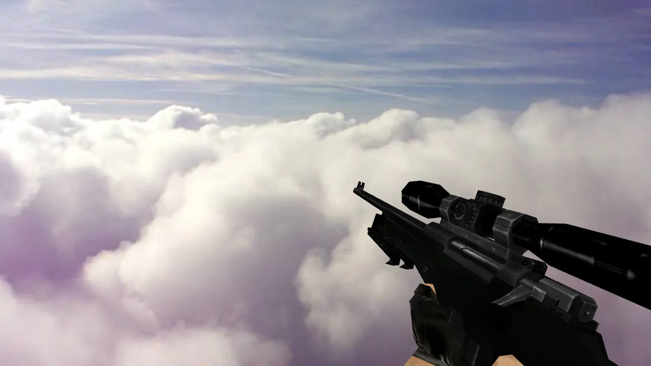 Default AWP Full Black Model for CS 1.6 - Precision and Style Upgrade - screenshot 2