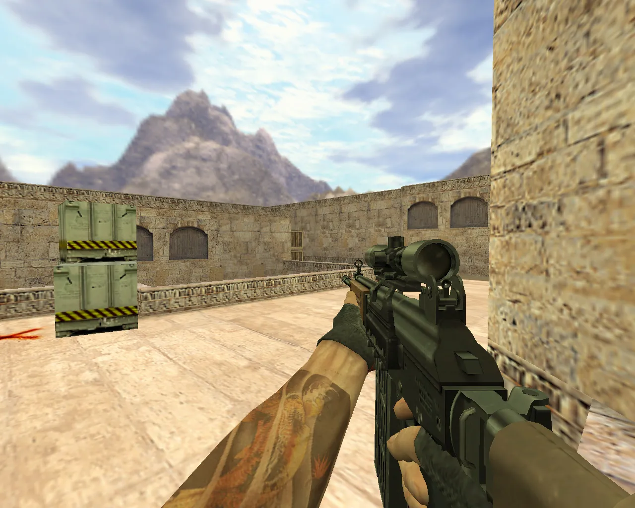 G3SG1 Model for CS 1.6 - High-Quality Sniper with Scope and Animations - screenshot 1