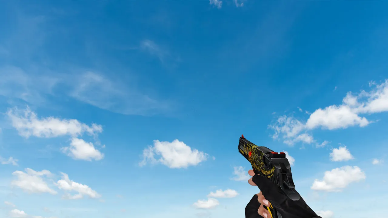 Desert Eagle IDN Paint Model for CS 1.6 - Unique Weapon Skin Style - screenshot 1