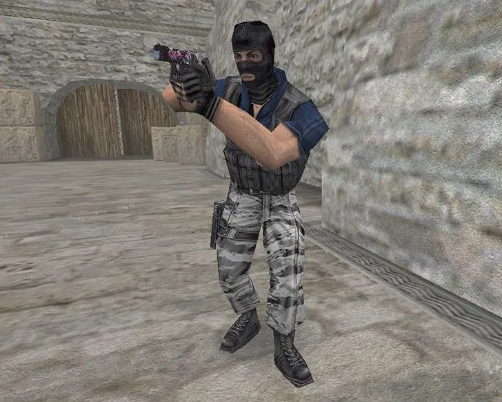 Glock Neo-Noir Skin for CS 1.6 - Custom v_ Model with Inspect Animation - screenshot 6