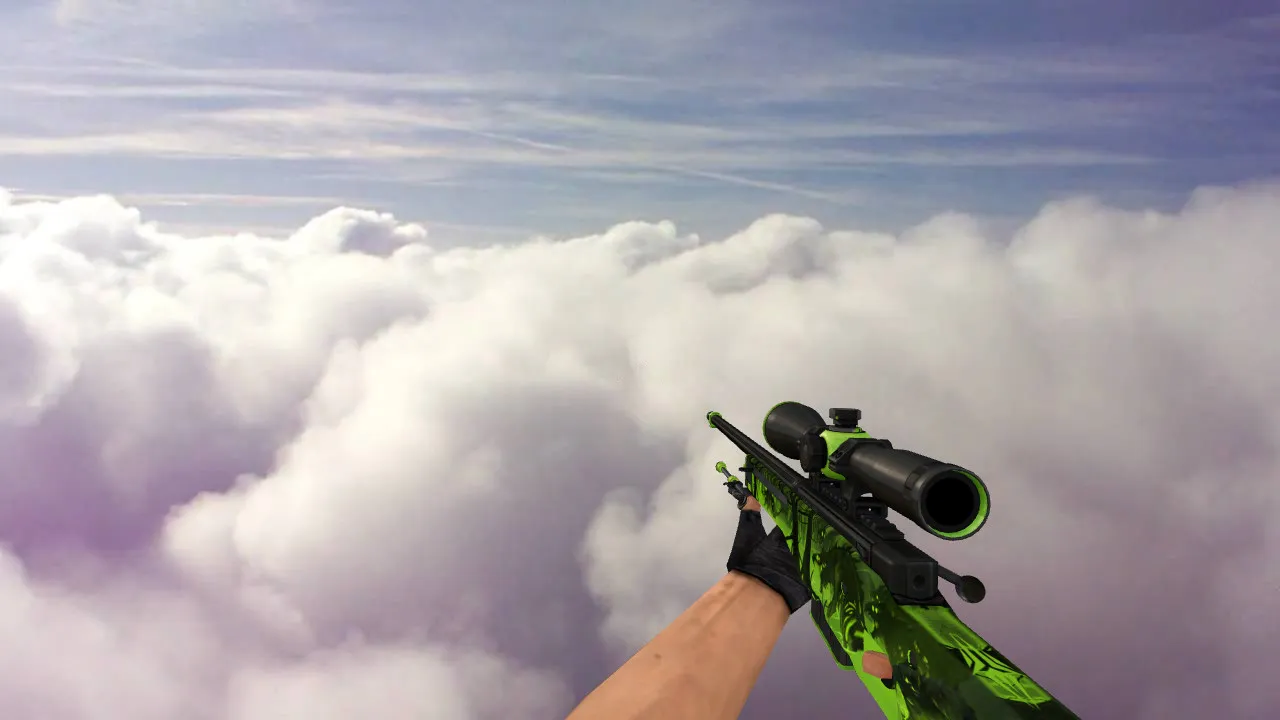 AWP Virus Model for CS 1.6: HD Skin, Custom Textures, and Inspect Animations - screenshot 3