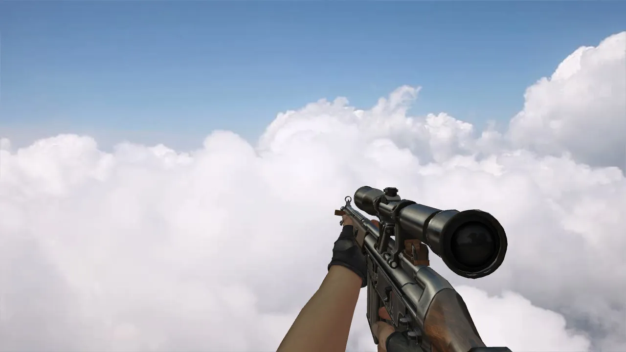 G3SG1 Hunter Model for CS 1.6 - HD Textures, Custom Animations, and Sounds - screenshot 3