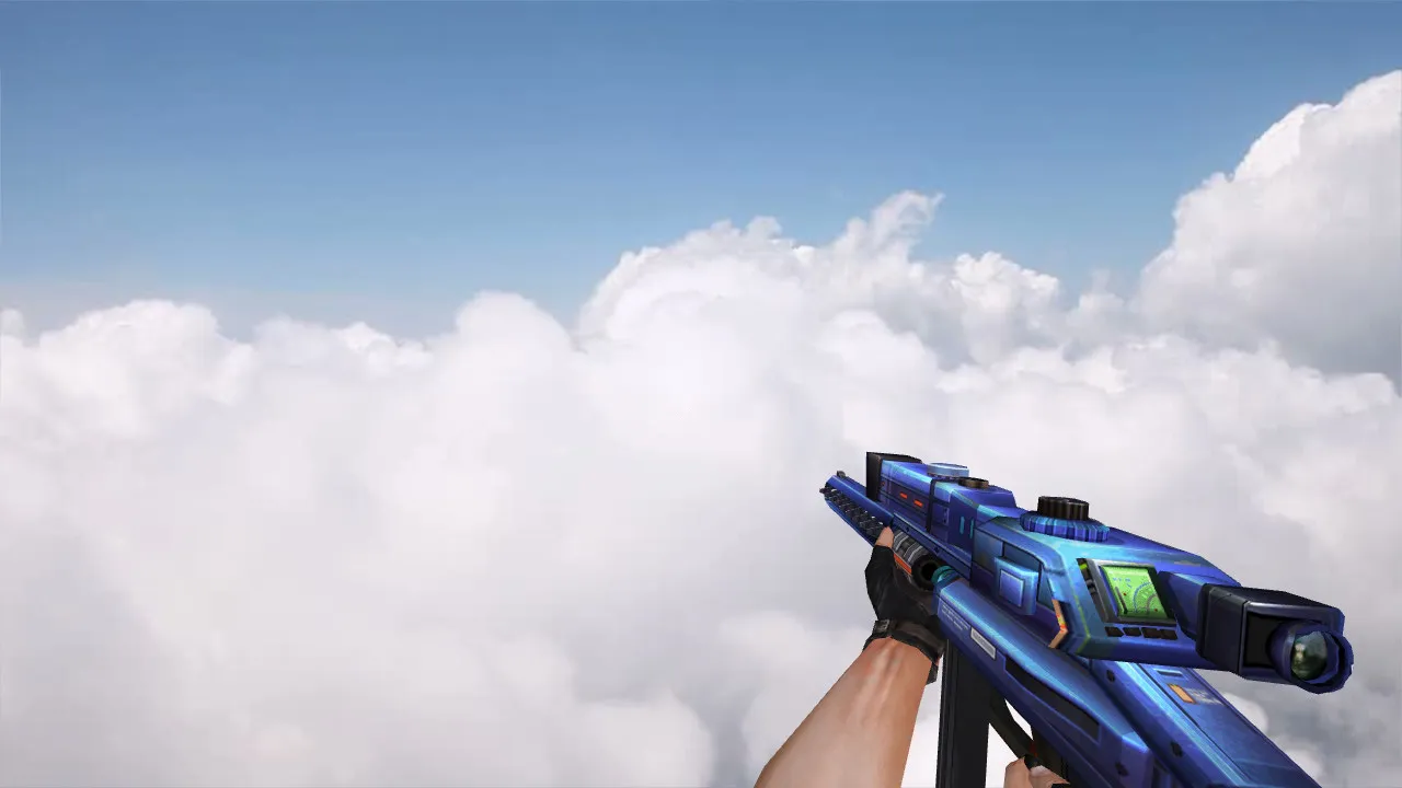 VSK Thunderbolt G3SG1 Model for CS 1.6: HD Skin with Custom Sounds and Animations - screenshot 1