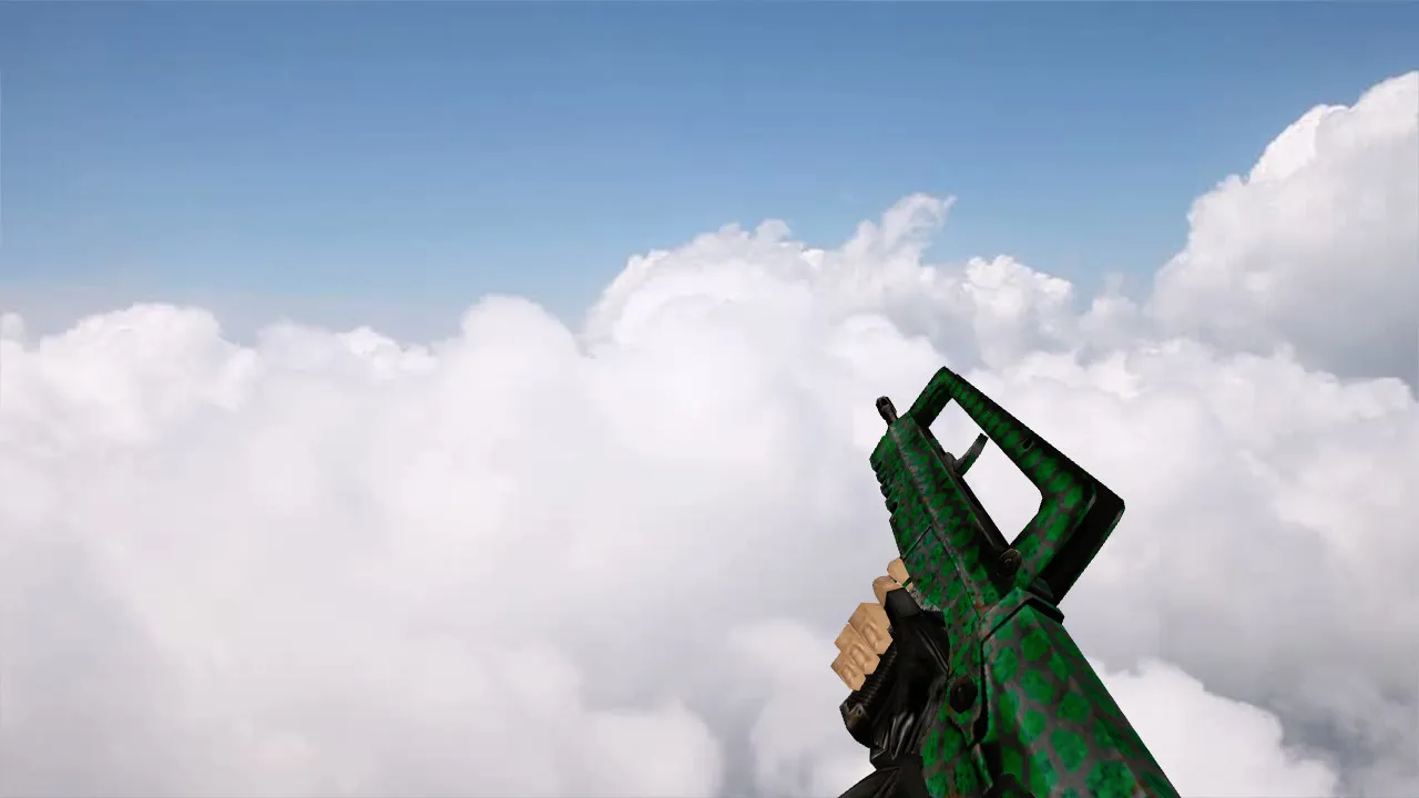 FAMAS Hexagon Weapon Model for CS 1.6 - Premium Rifle Replacement - screenshot 2