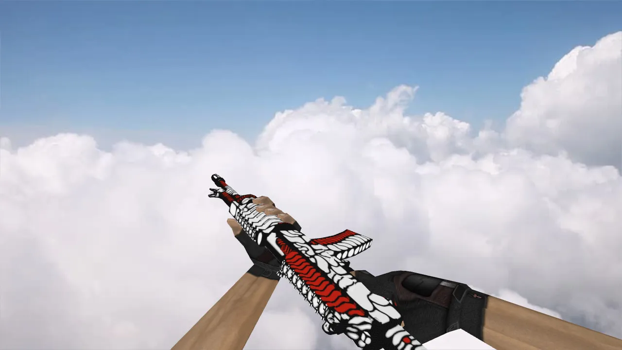 Galil Biomech Weapon Model for Counter-Strike 1.6 - Custom v_ and p_ Skins - screenshot 2