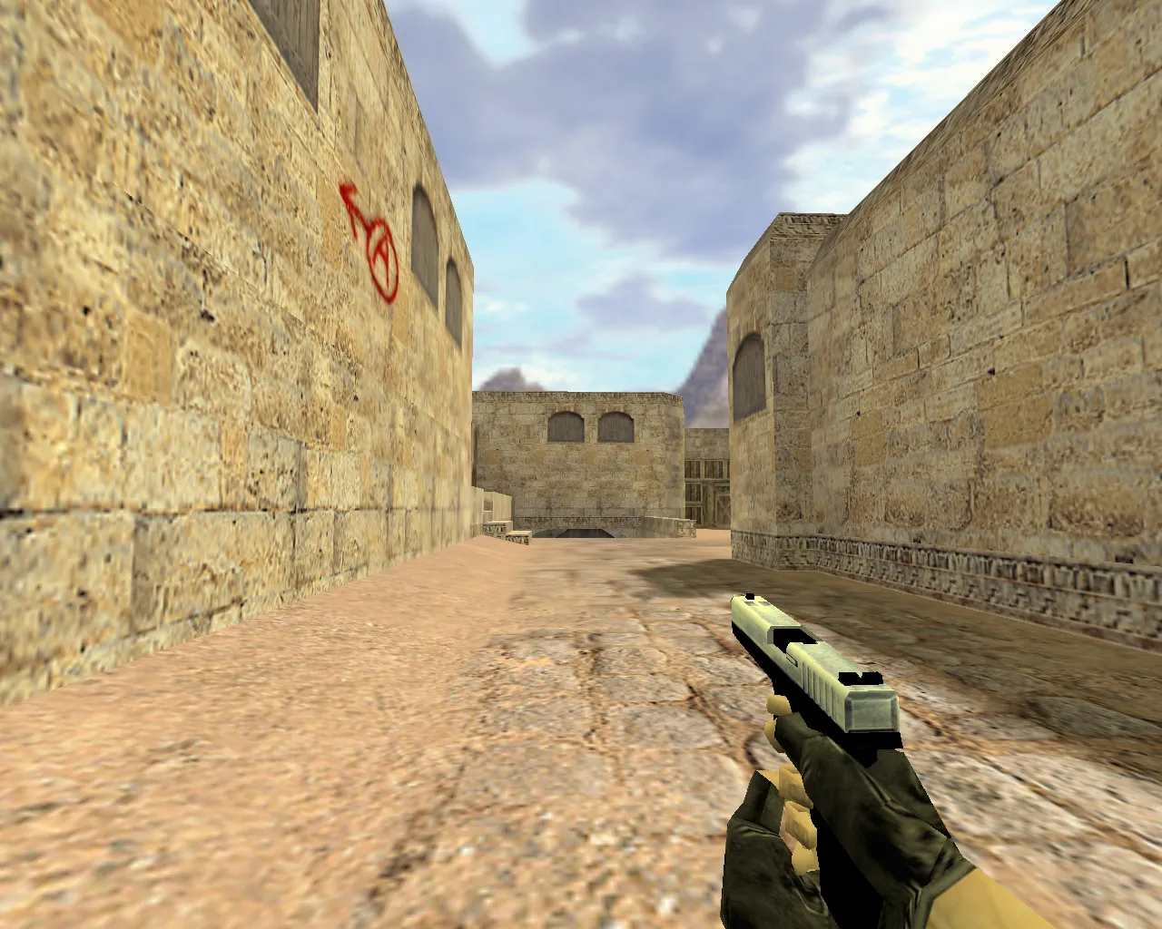 Chrome Glock Model for CS 1.6 - Detailed Textures and Smooth Animations - screenshot 1