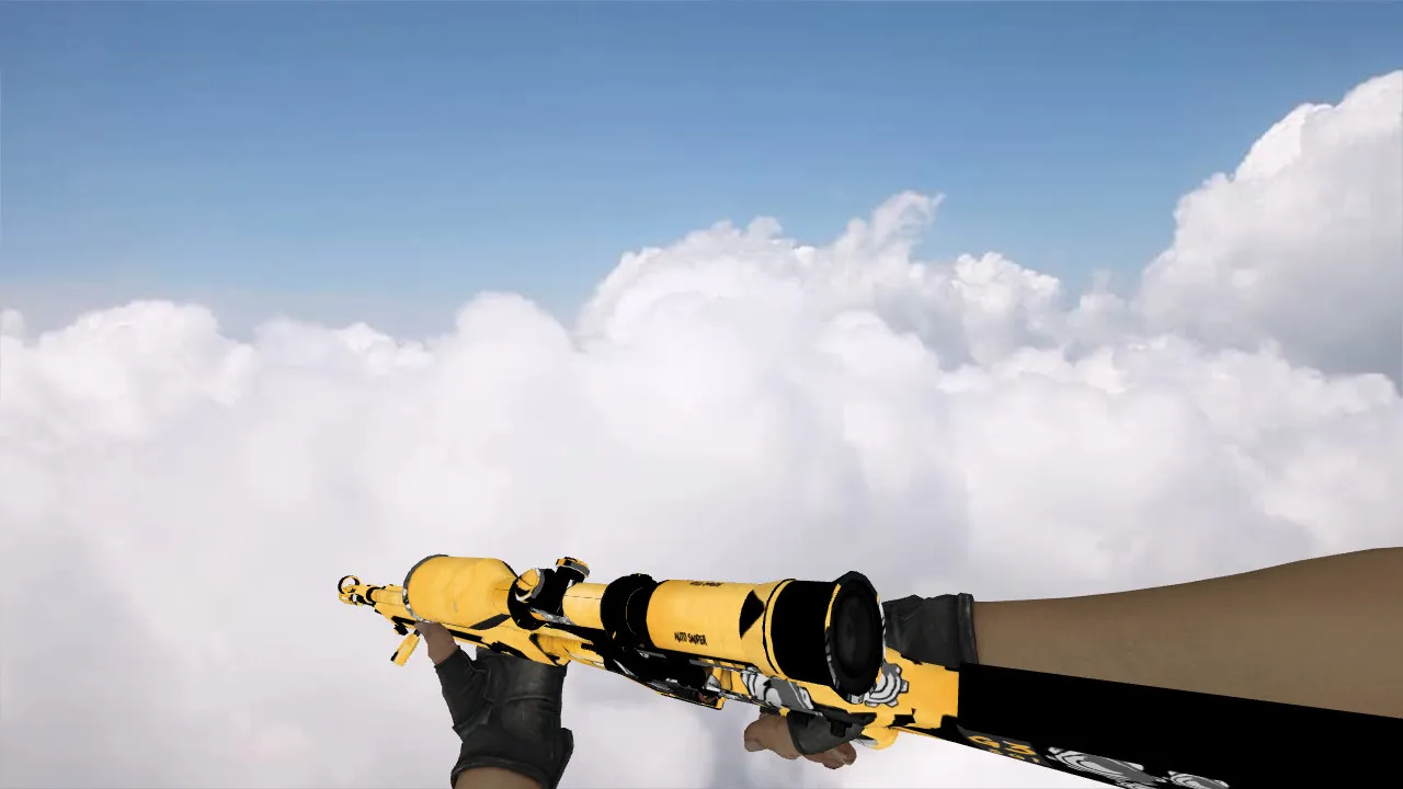G3SG1 Cybernetik Model for Counter-Strike 1.6 - Unique Sniper Design - screenshot 2