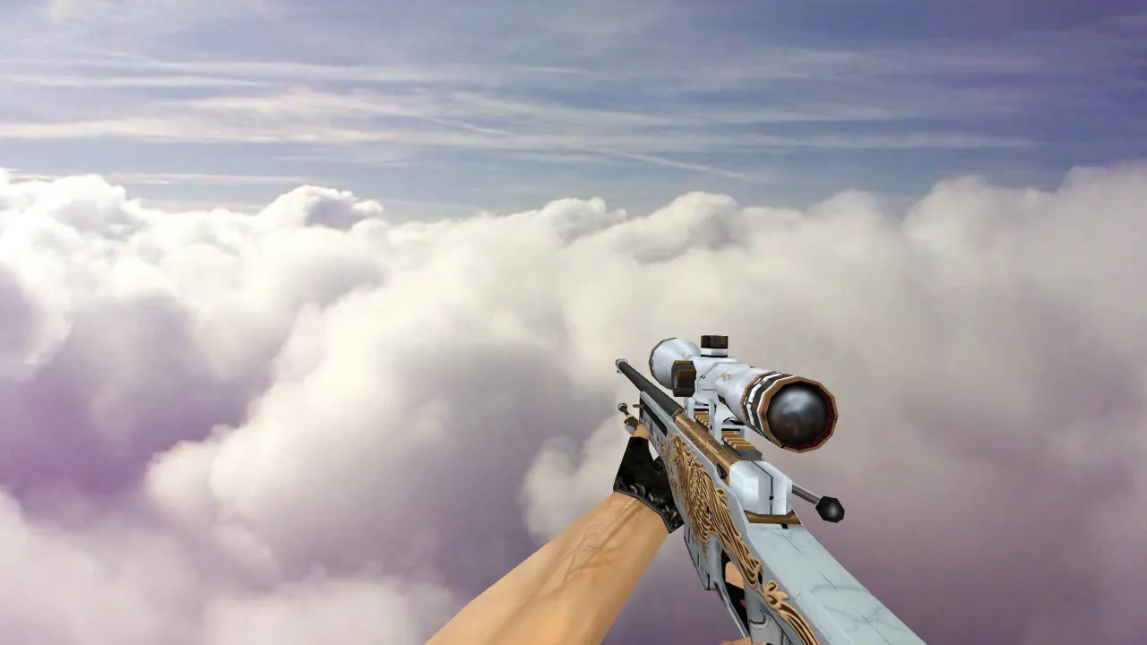 AWP White Phoenix Model for CS 1.6 - Precise Details and Optimized Textures - screenshot 3
