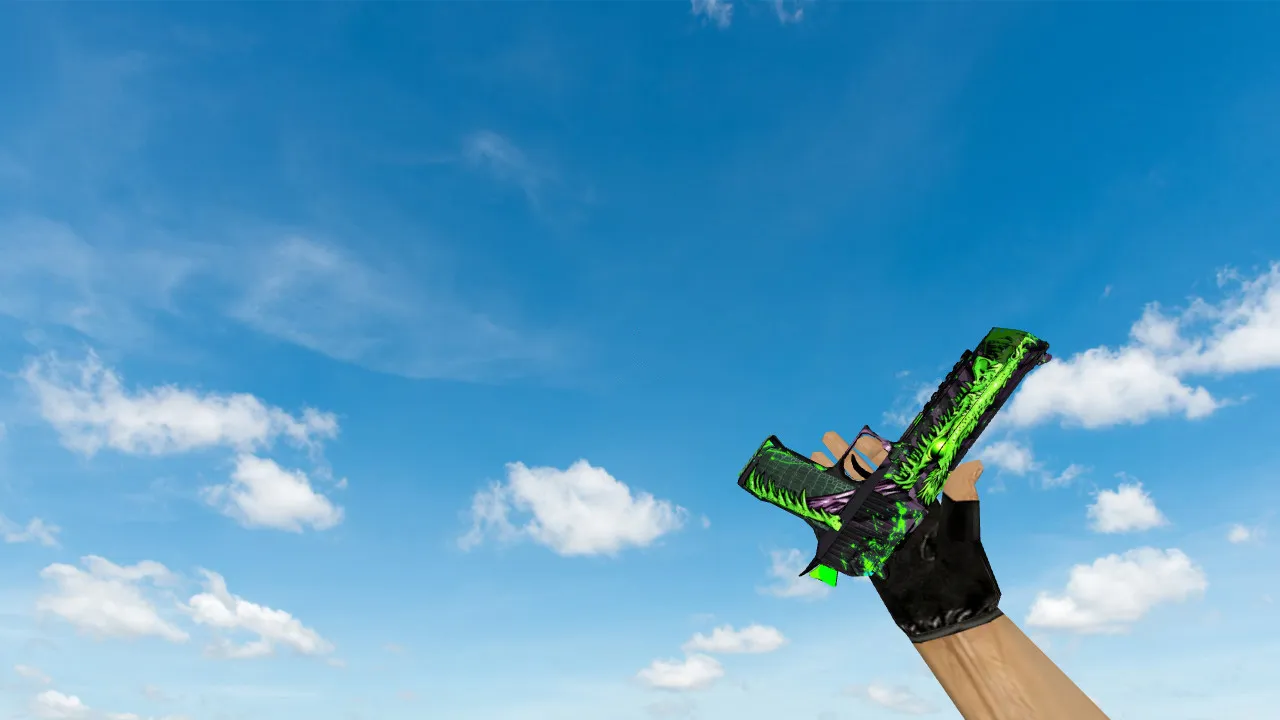 Deagle Toxicator Model for CS 1.6 - HD Textures and Custom Animations - screenshot 1