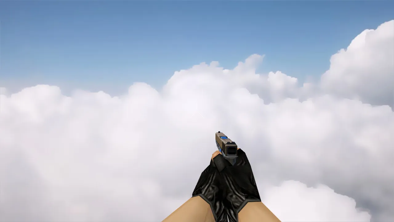 Glock-18 Transparent Polymer Skin for CS 1.6 - Custom Weapon Model - screenshot 3