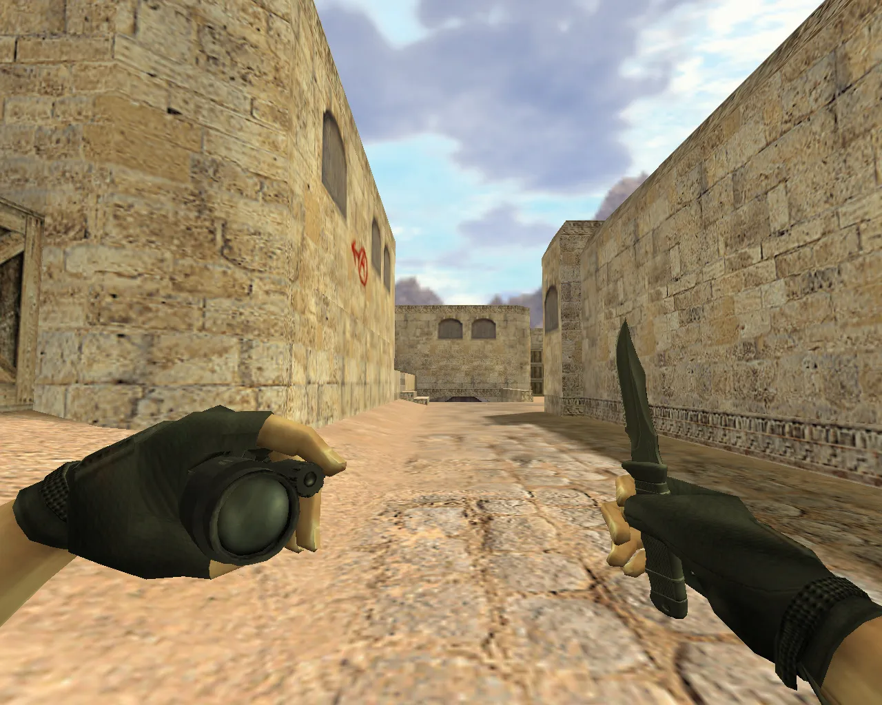 Throwing Knife Model for CS 1.6 - Unique Weapon with Custom Animations - screenshot 1