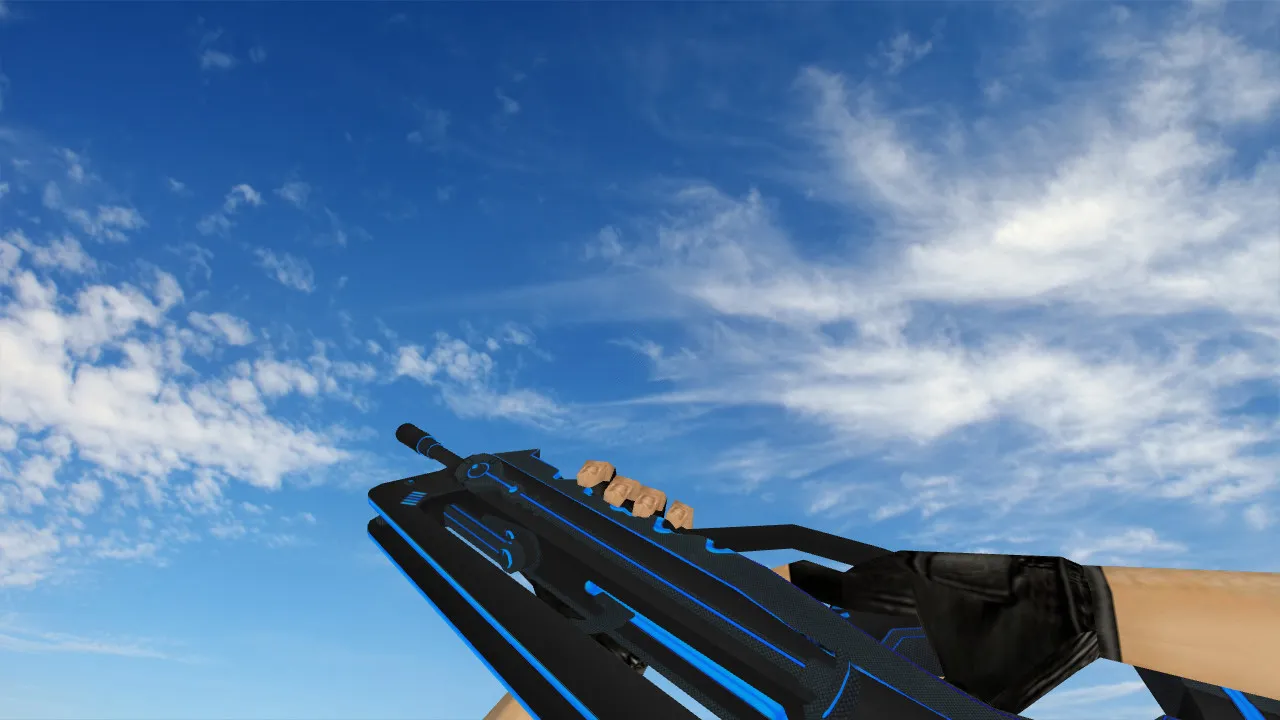 Famas Plasmax Weapon Model for Counter-Strike 1.6 - High-Quality Download - screenshot 2