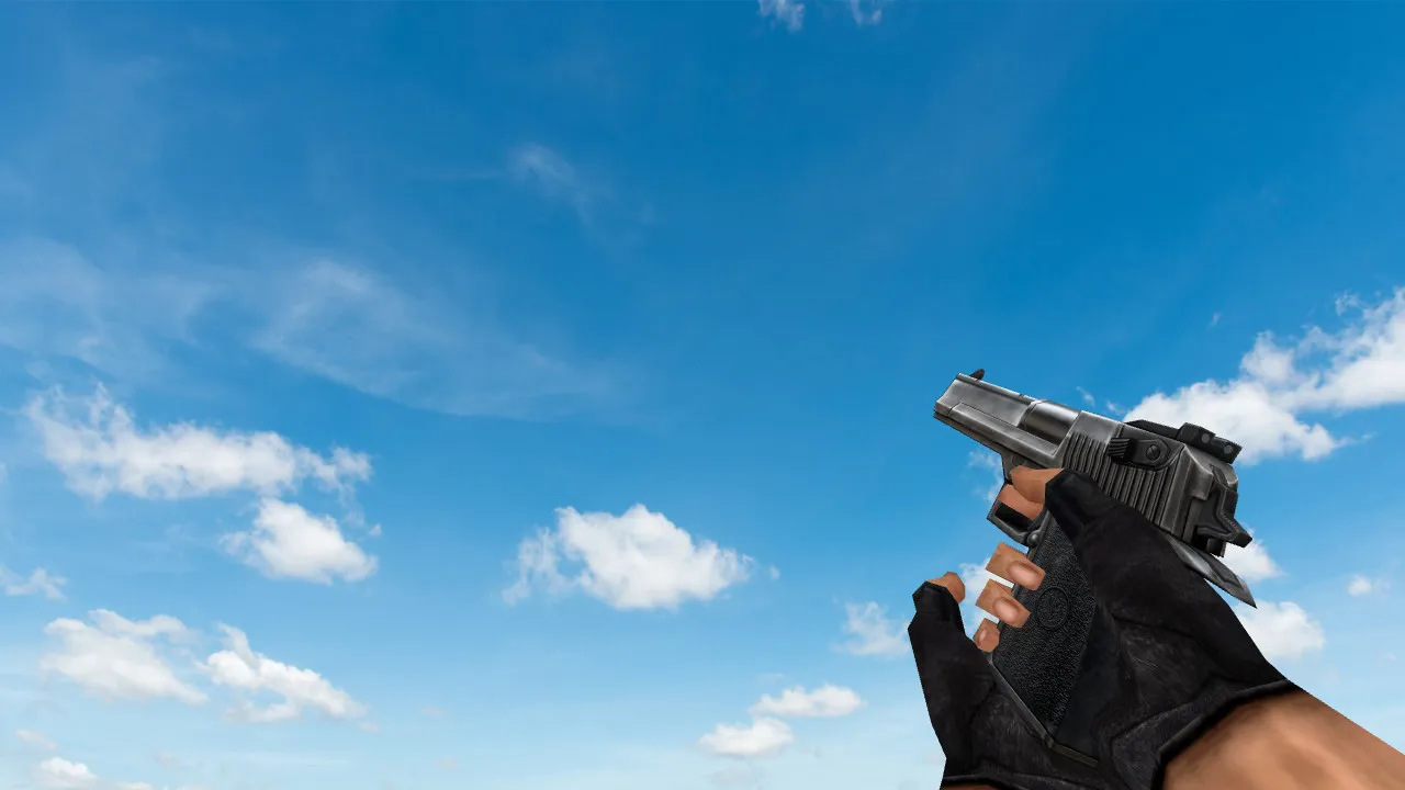 Standard Deagle HD Model for Counter-Strike 1.6 - High-Quality Weapon Mod - screenshot 2