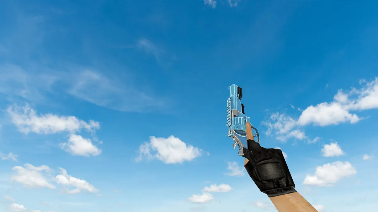R8 Revolver Ice Cold Deagle Model for CS 1.6 - Precise Hitboxes and Custom Sounds - screenshot 2