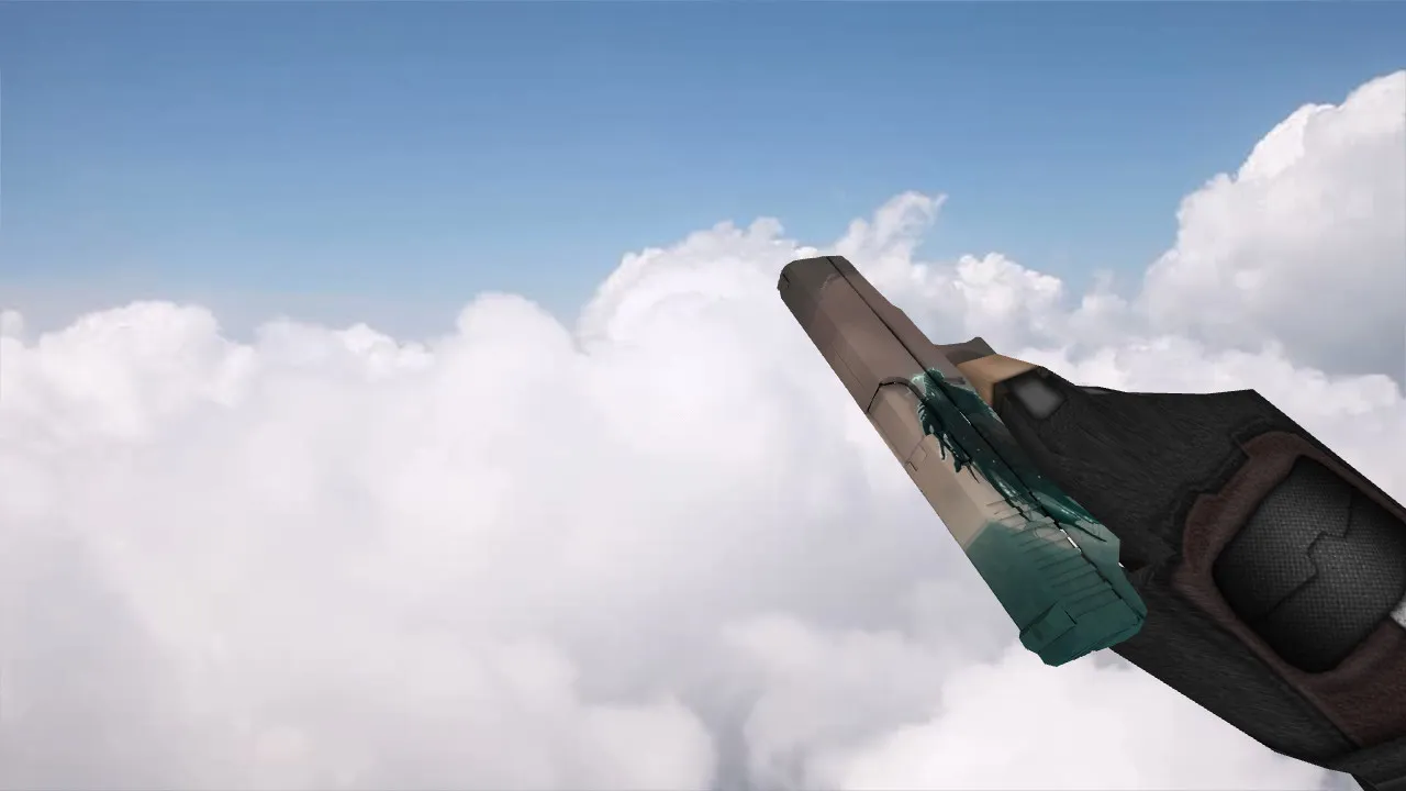 Glock Fury Dragon Model for CS 1.6: High-Quality Weapon Skin Download - screenshot 2