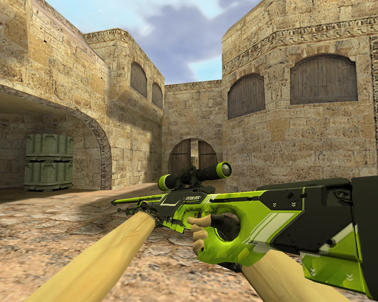 AWP Blokirovka Model for Counter-Strike 1.6 - High-Quality Sniper Replacement - screenshot 1