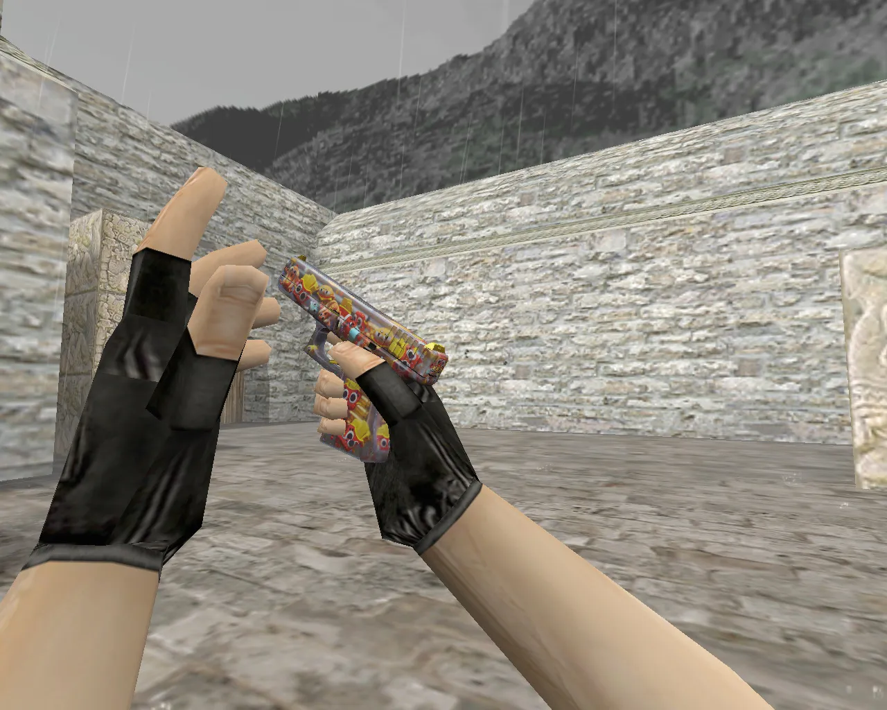 Glock-18 Snack Attack Skin for CS 1.6 - HD Textures and Custom Sounds - screenshot 3