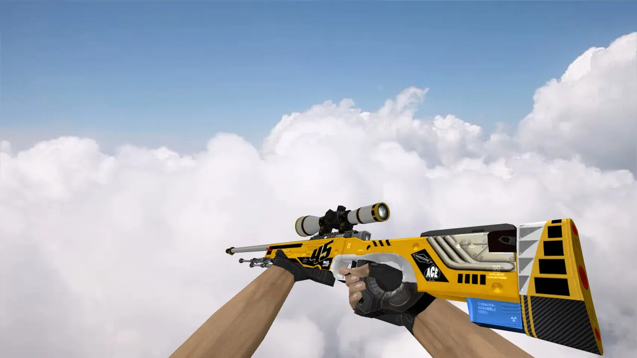 AWP Supercharged Model for CS 1.6 - Improved Sniper Rifle Download - screenshot 1
