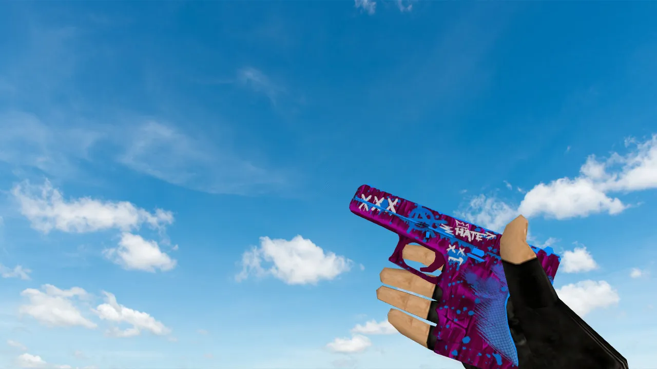 Glock Riot Model for CS 1.6: Custom Weapon Skin with HD Textures - screenshot 1