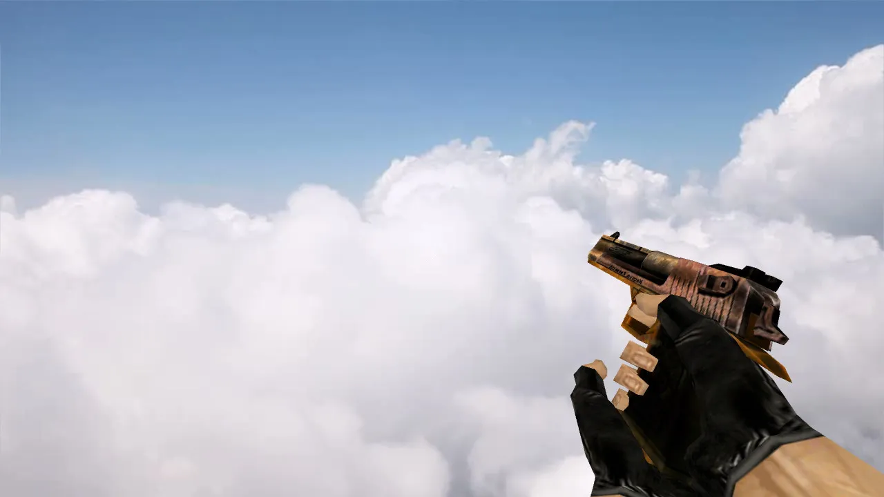 Deagle Rust Model for CS 1.6 - Realistic Textures and Custom Sounds - screenshot 2