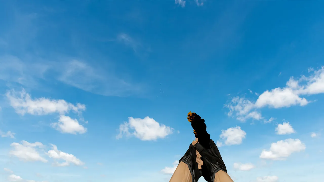 R8 Revolver Flame Model for CS 1.6 - High-Vis Custom Skin - screenshot 3
